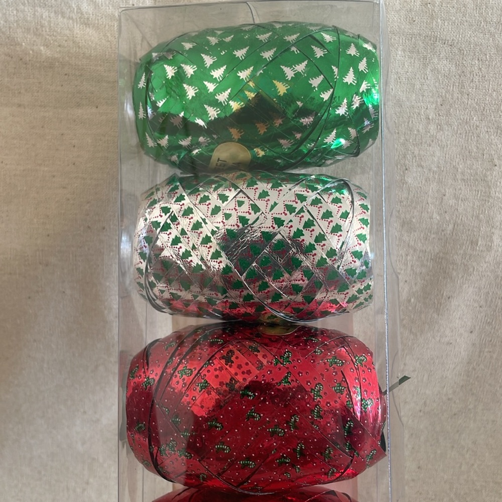 Regal Greetings Metallic Curl Ribbon 6 Pack (300’) Christmas Birthday NWT - Picture 10 of 12